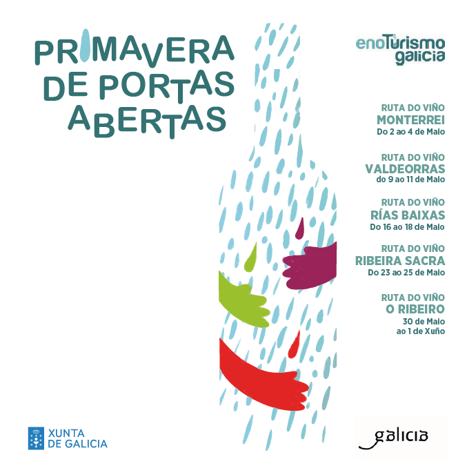 PRIMAVERA DE PORTAS ABERTAS NA RUTA DO VIÑO VALDEORRAS