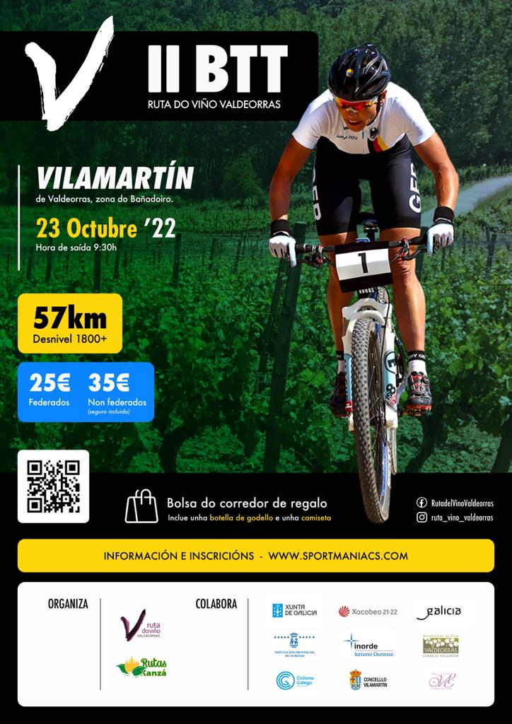 II BTT RUTA DO VIÑO VALDEORRAS NO CAMIÑO DE INVERNO